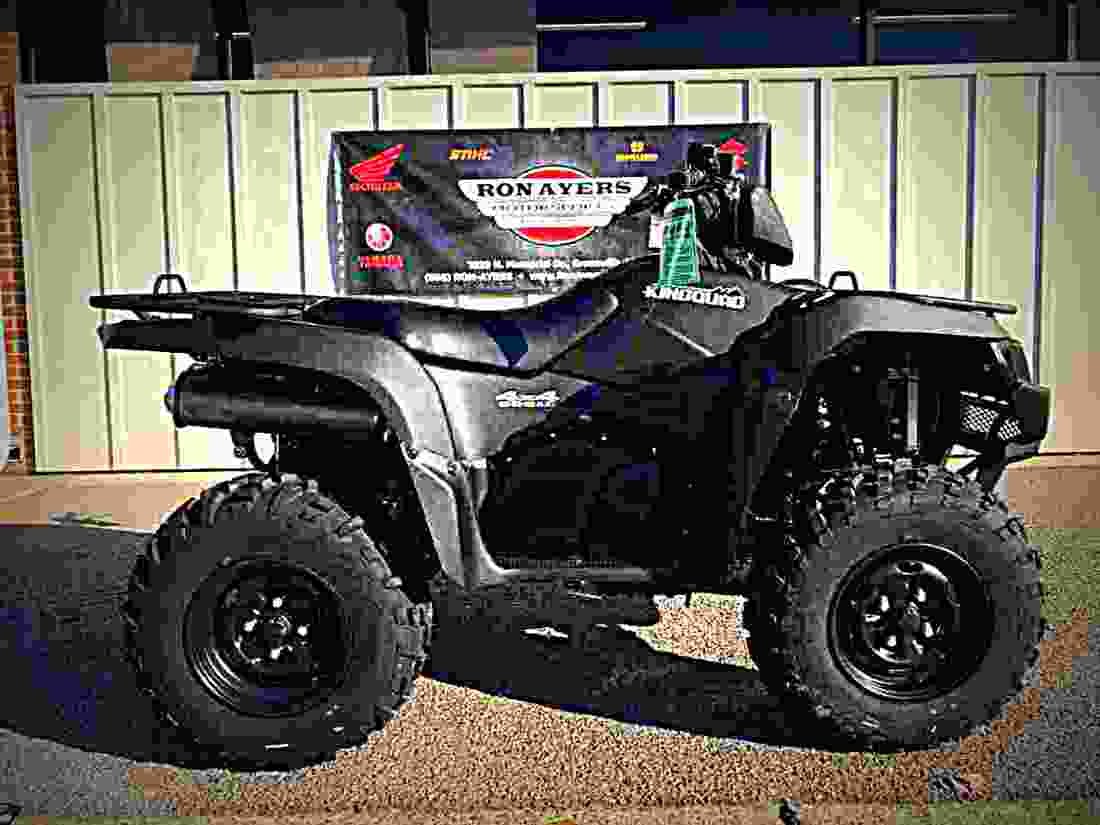 Suzuki KingQuad 500AXi 2018 1 motorbike A4 Photo Print