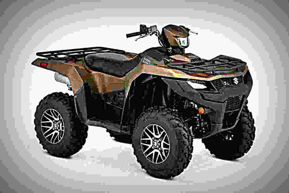 Suzuki KingQuad 750AXi 2019 3 motorbike A4 Photo Print