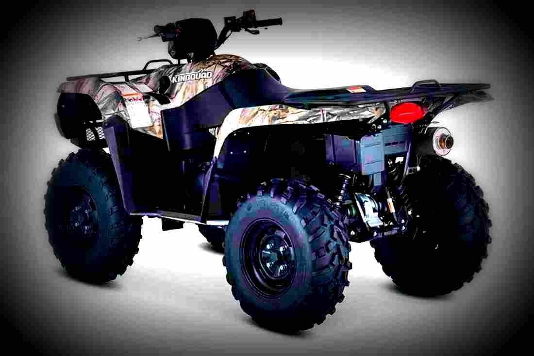 Suzuki KingQuad 750AXi Camo 2017 2 motorbike A4 Photo Print
