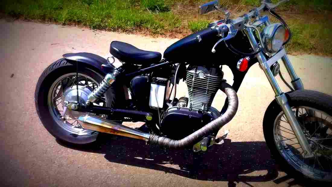 Suzuki LS 650 Savage 1987 4 motorbike A4 Photo Print