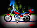Suzuki LS 650 Savage 1994 2 motorbike A4 Photo Print