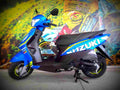 Suzuki Lets 2018 1 motorbike A4 Photo Print