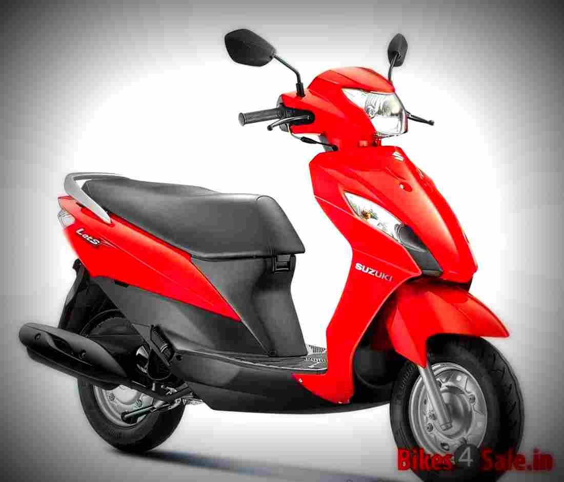 Suzuki Lets 4 Lets 4 5 motorbike A4 Photo Print