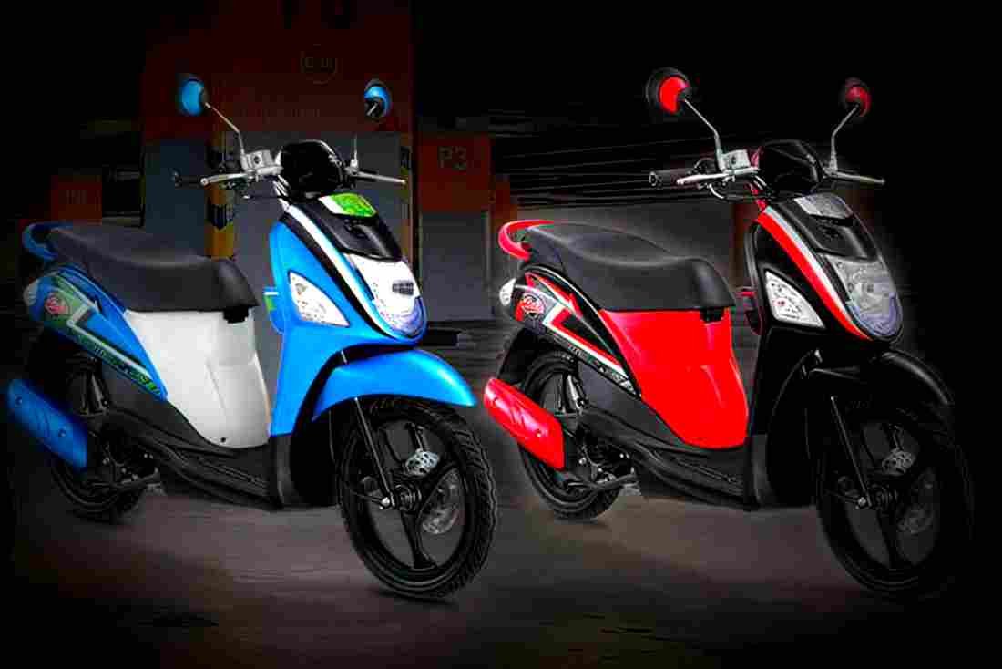 Suzuki Lets 5 Lets 5 1 motorbike A4 Photo Print
