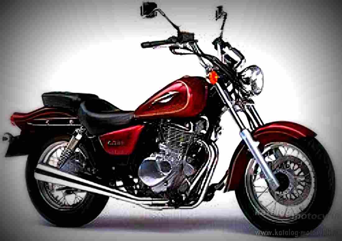 Suzuki Marauder 125 1998 4 motorbike A4 Photo Print