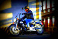Suzuki Marauder 125 2009 5 motorbike A4 Photo Print