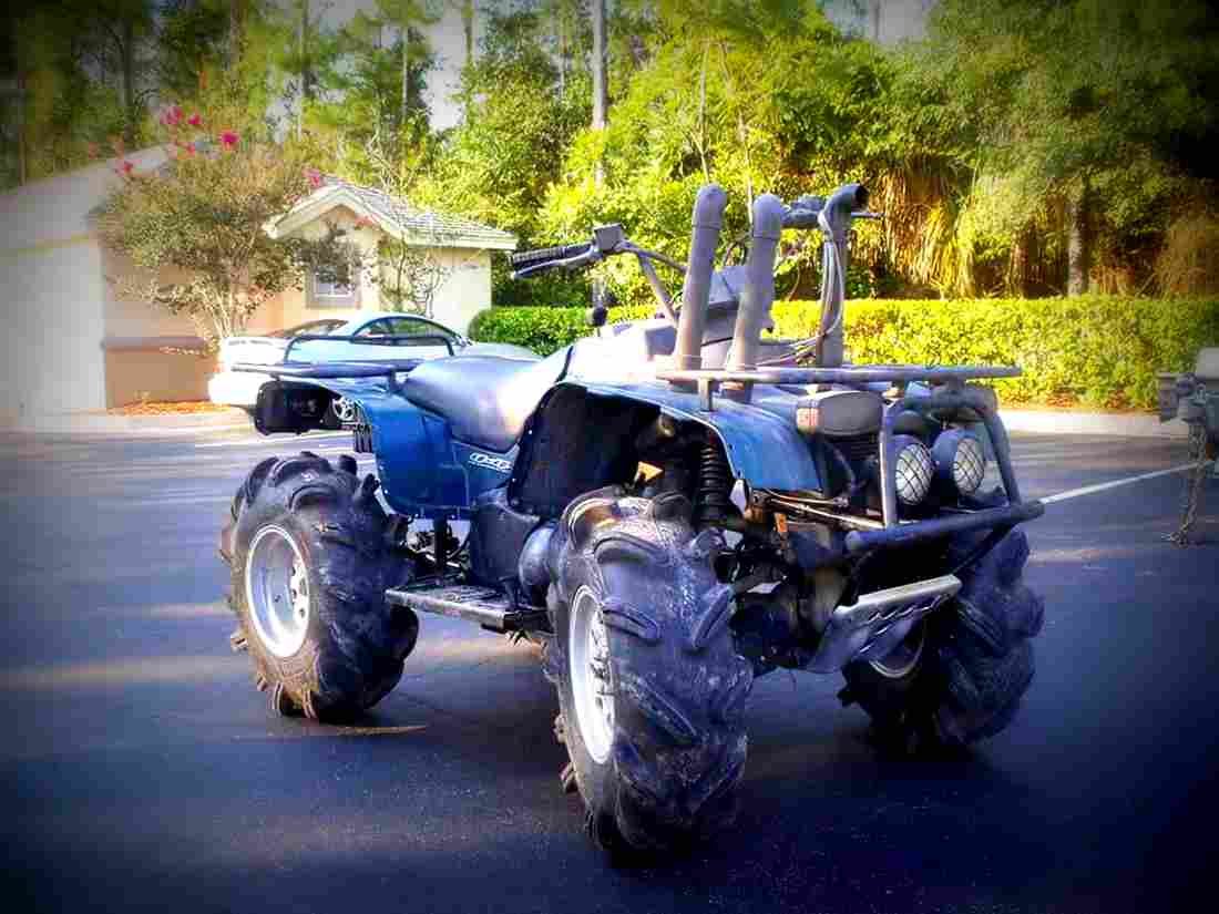 Suzuki QUADMASTER 500 2000 5 motorbike A4 Photo Print