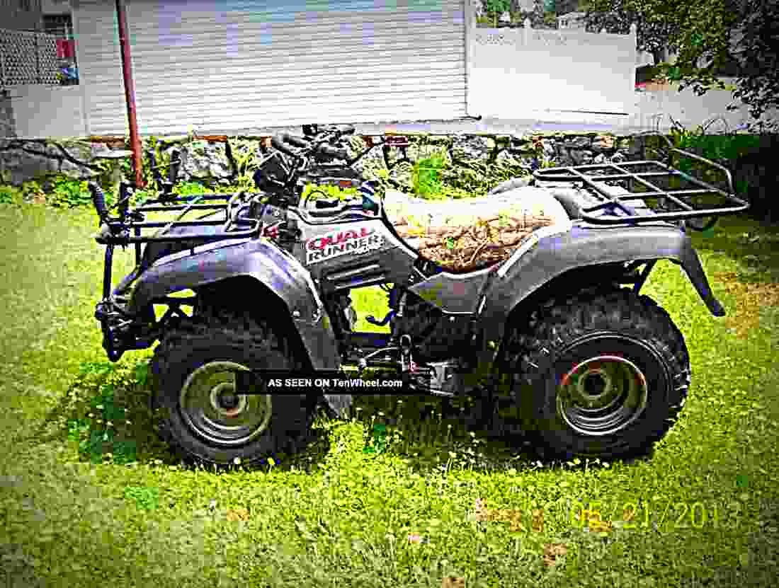 Suzuki QUADRUNNER 4 WD 2000 5 motorbike A4 Photo Print
