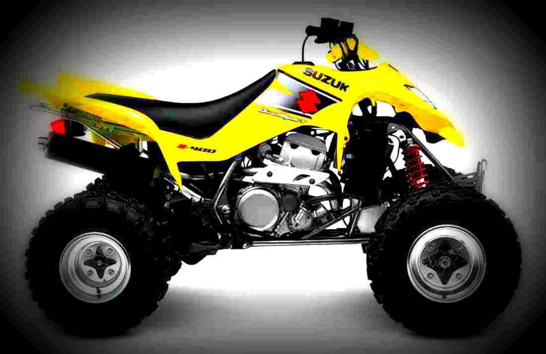 Suzuki QUADSPORT 80 2000 1 motorbike A4 Photo Print