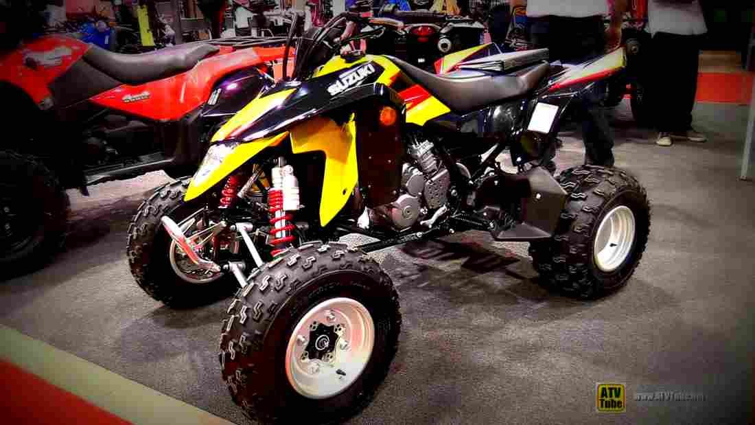 Suzuki QuadSport Z400 2017 3 motorbike A4 Photo Print