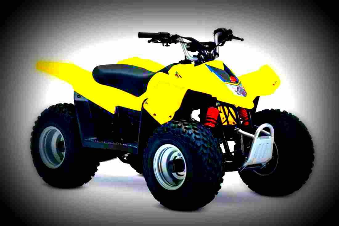 Suzuki QuadSport Z50 2019 1 motorbike A4 Photo Print