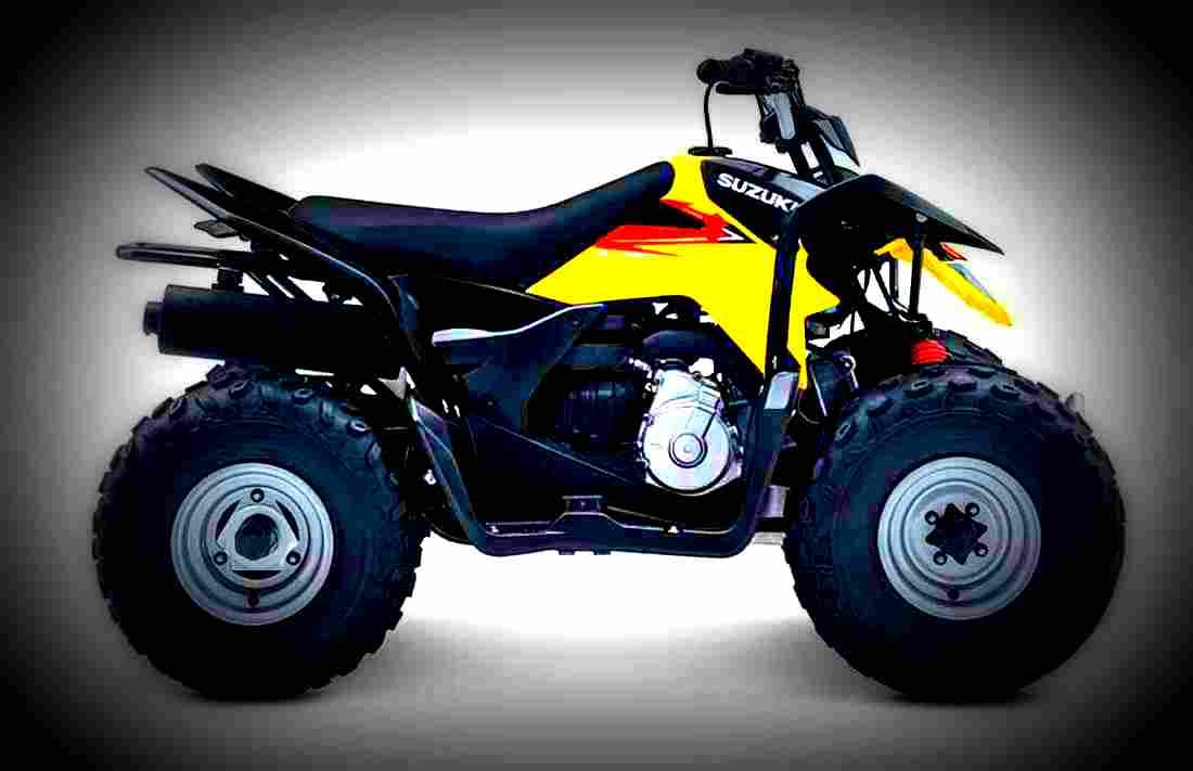 Suzuki QuadSport Z90 2018 3 motorbike A4 Photo Print