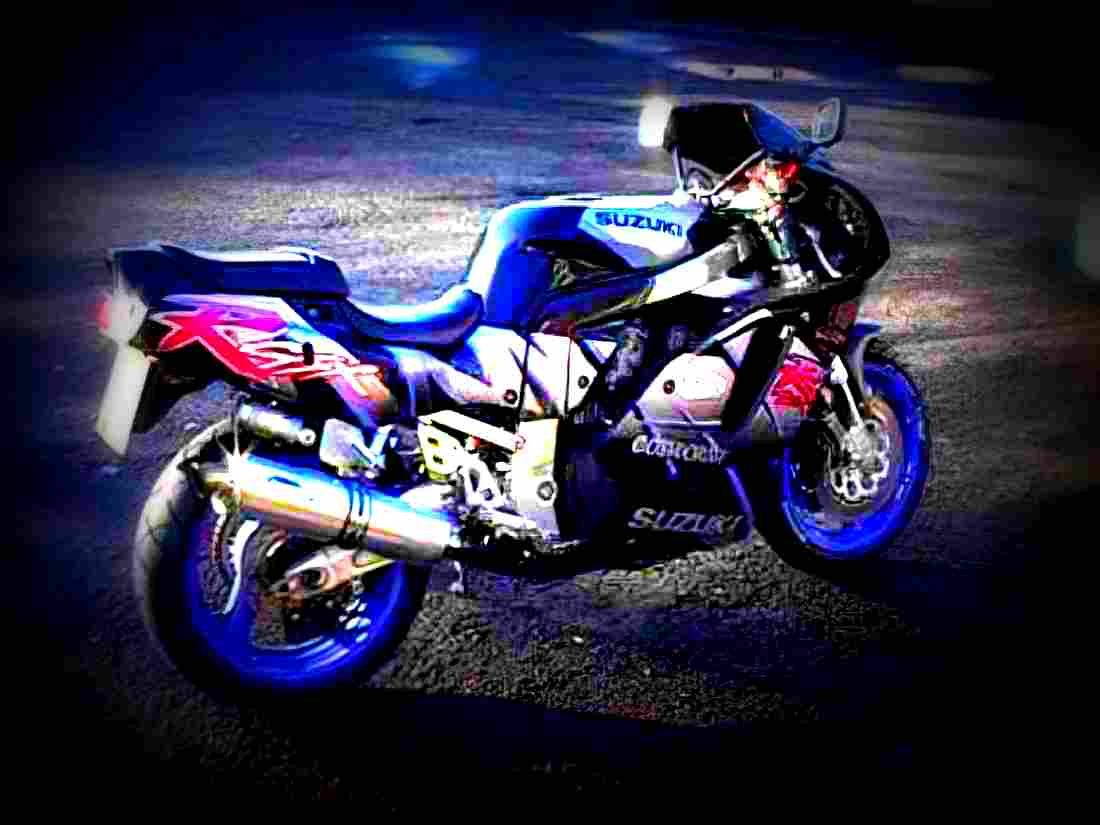 Suzuki RF 400 R 1993 2 motorbike A4 Photo Print