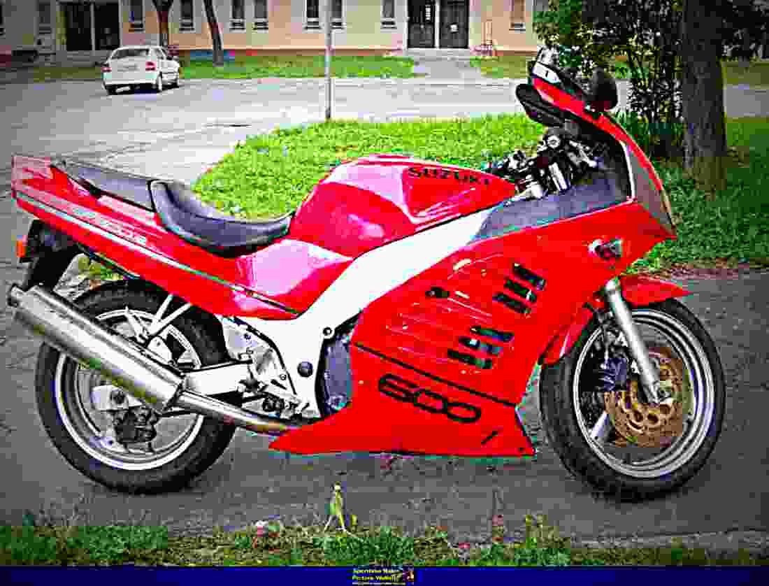 Suzuki RF 600 R 1994 4 motorbike A4 Photo Print