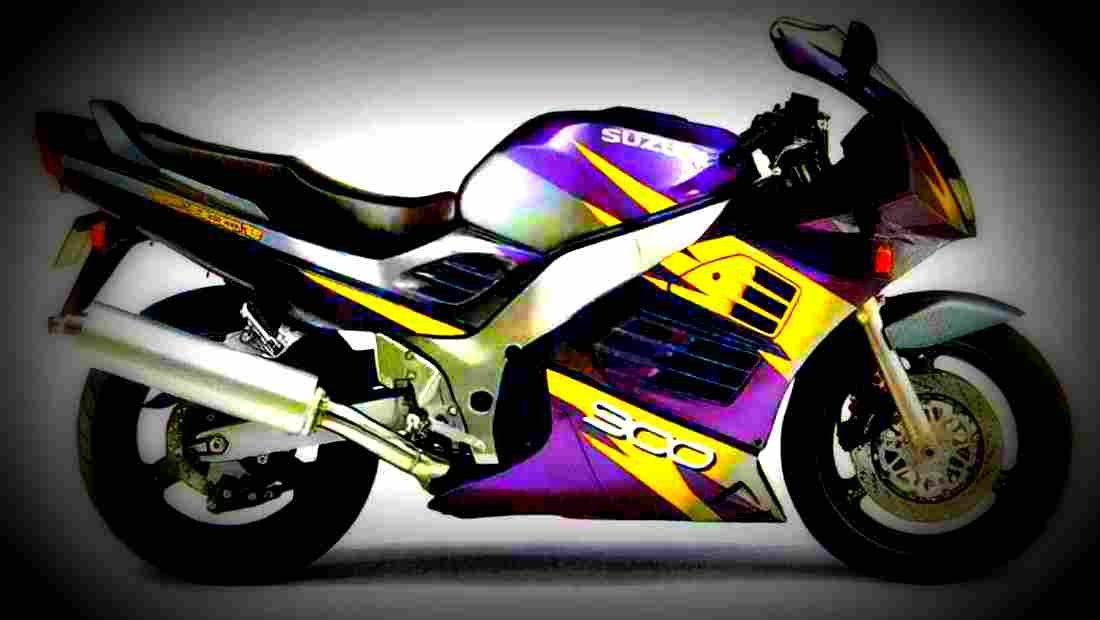 Suzuki RF 600 R 1996 1 motorbike A4 Photo Print