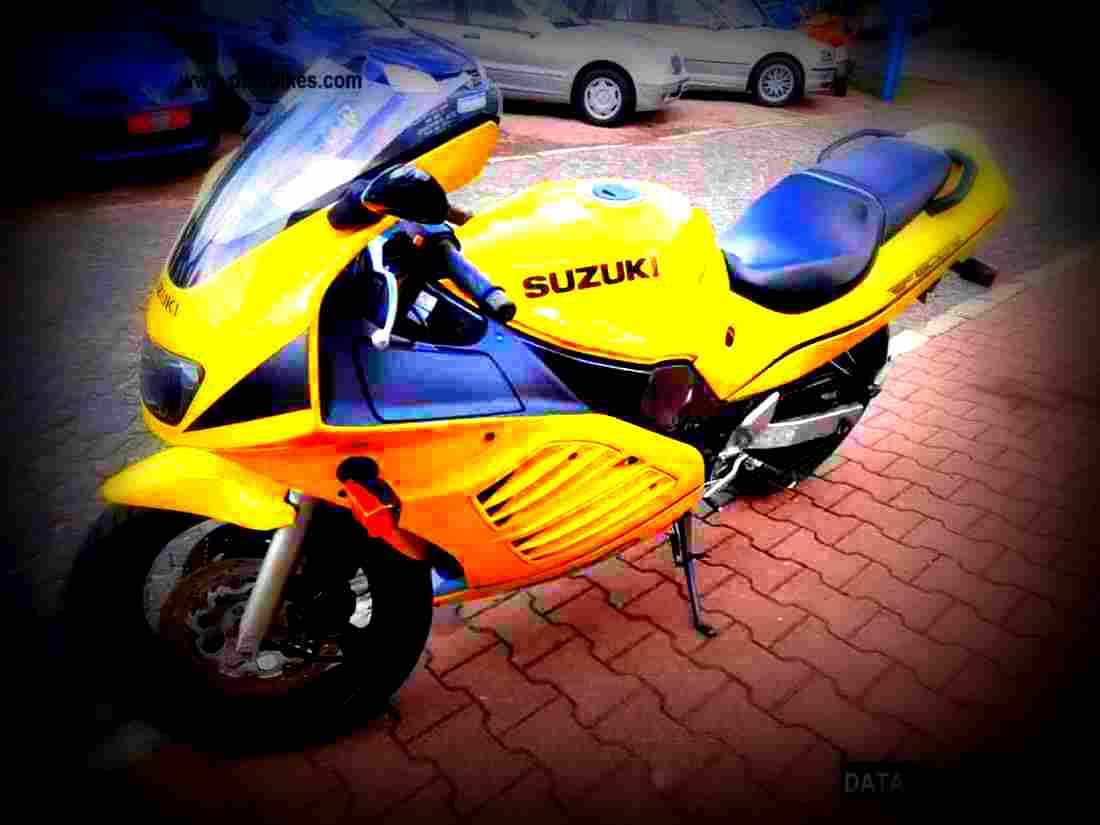 Suzuki RF 600 R 1996 3 motorbike A4 Photo Print