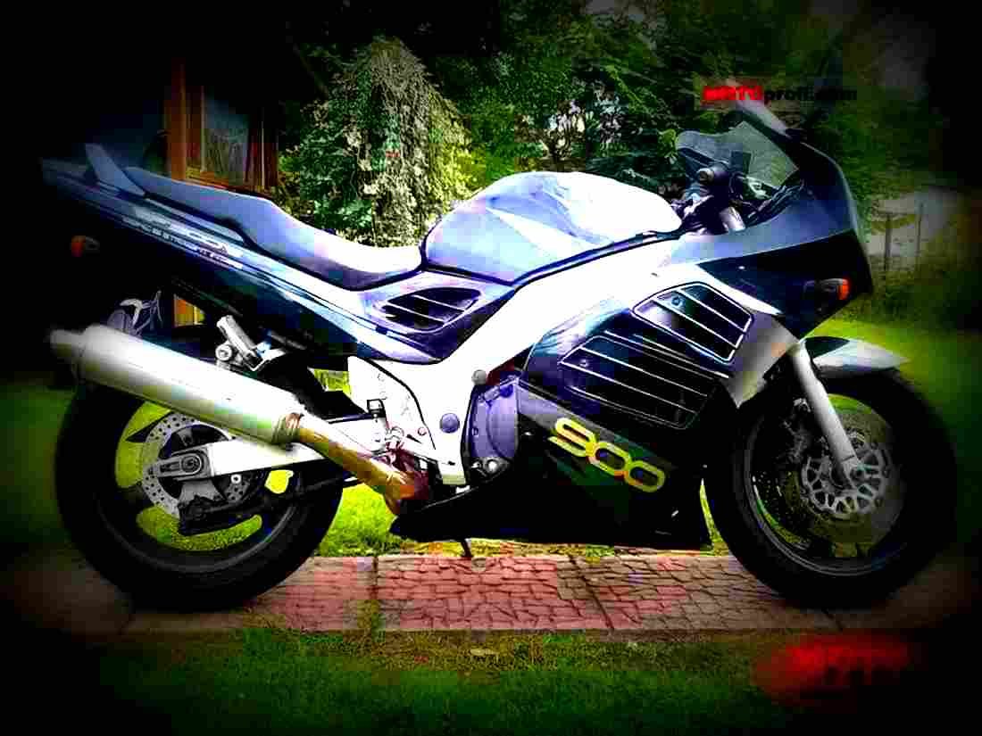 Suzuki RF 900 RS2 1996 6 motorbike A4 Photo Print