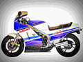 Suzuki RG 500 Gamma 1989 1 motorbike A4 Photo Print