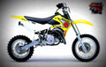 Suzuki RM 100 2003 4 motorbike A4 Photo Print