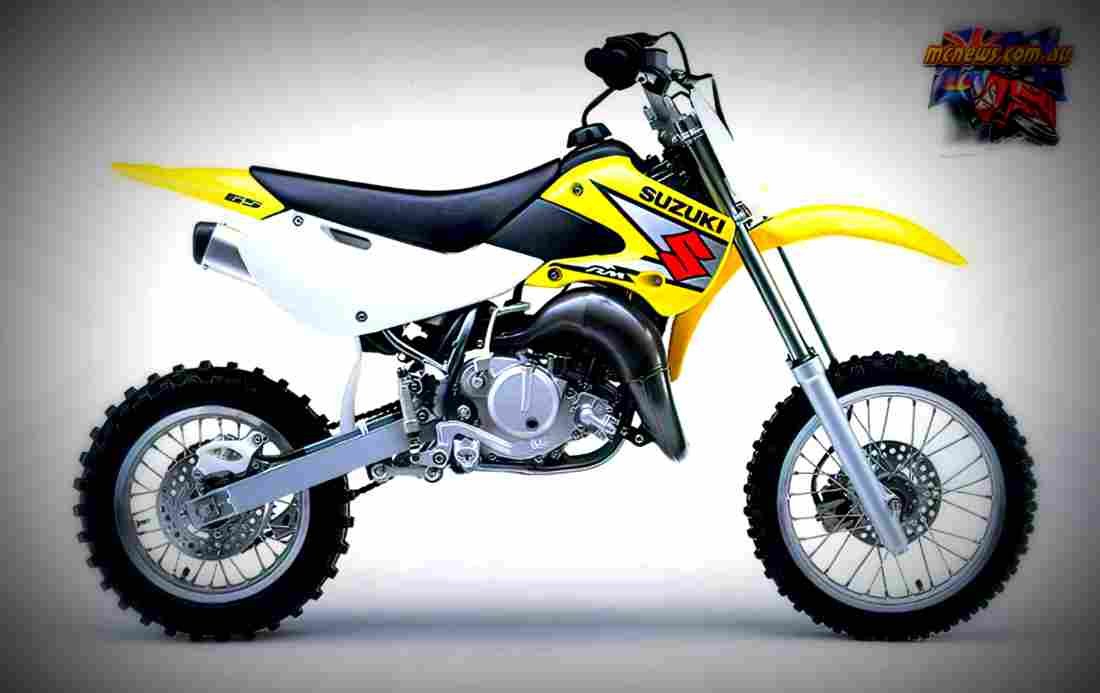 Suzuki RM 100 2003 4 motorbike A4 Photo Print