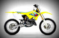 Suzuki RM 125 2003 3 motorbike A4 Photo Print
