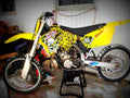 Suzuki RM 250 2003 2 motorbike A4 Photo Print