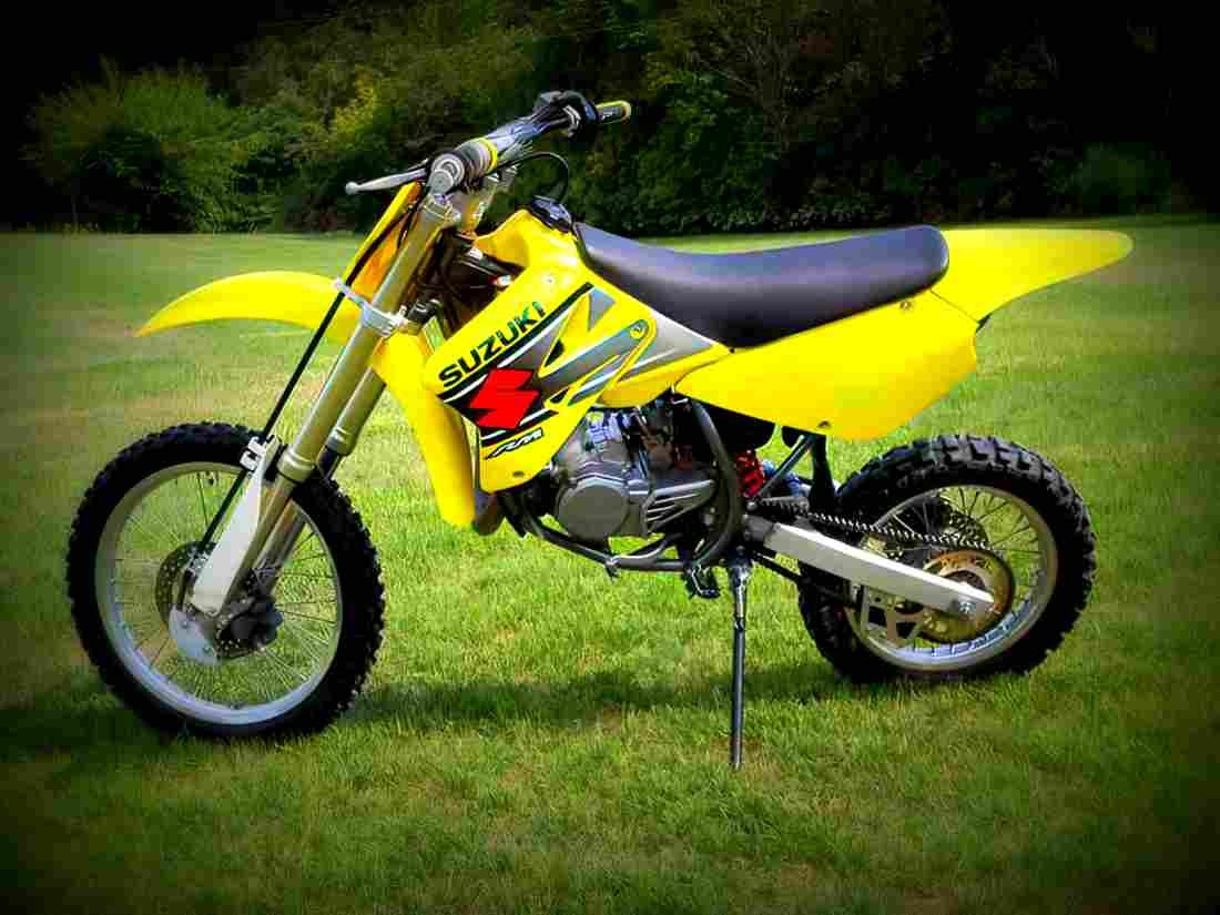 Suzuki RM 85 2002 1 motorbike A4 Photo Print