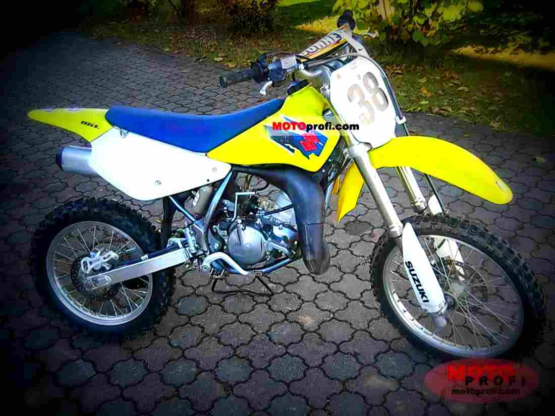 Suzuki RM 85 2003 6 motorbike A4 Photo Print