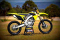 Suzuki RM Z250 2017 2 motorbike A4 Photo Print