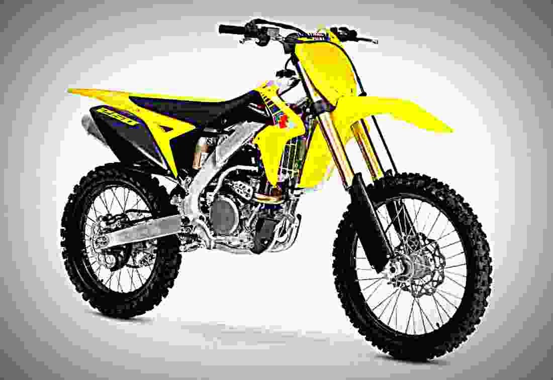Suzuki RM Z250 2017 4 motorbike A4 Photo Print