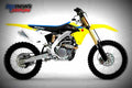 Suzuki RM Z250 2018 3 motorbike A4 Photo Print