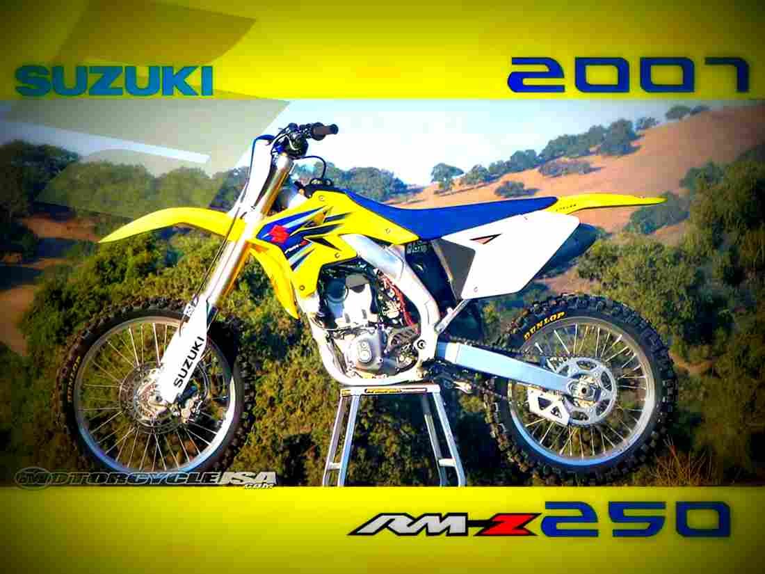 Suzuki RM Z250 RM Z250 2 motorbike A4 Photo Print
