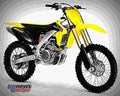 Suzuki RM Z450 2017 2 motorbike A4 Photo Print