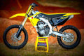 Suzuki RM Z450 2017 3 motorbike A4 Photo Print