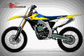 Suzuki RM Z450 2018 3 motorbike A4 Photo Print