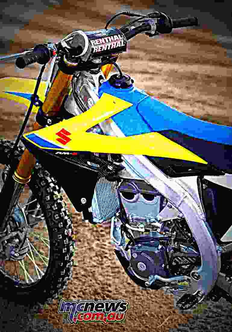 Suzuki RM Z450 2018 4 motorbike A4 Photo Print