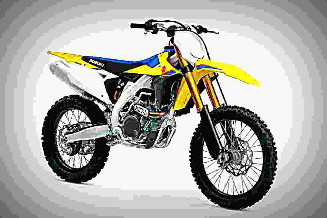 Suzuki RM Z450 2019 2 motorbike A4 Photo Print