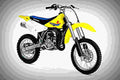 Suzuki RM85 2019 3 motorbike A4 Photo Print