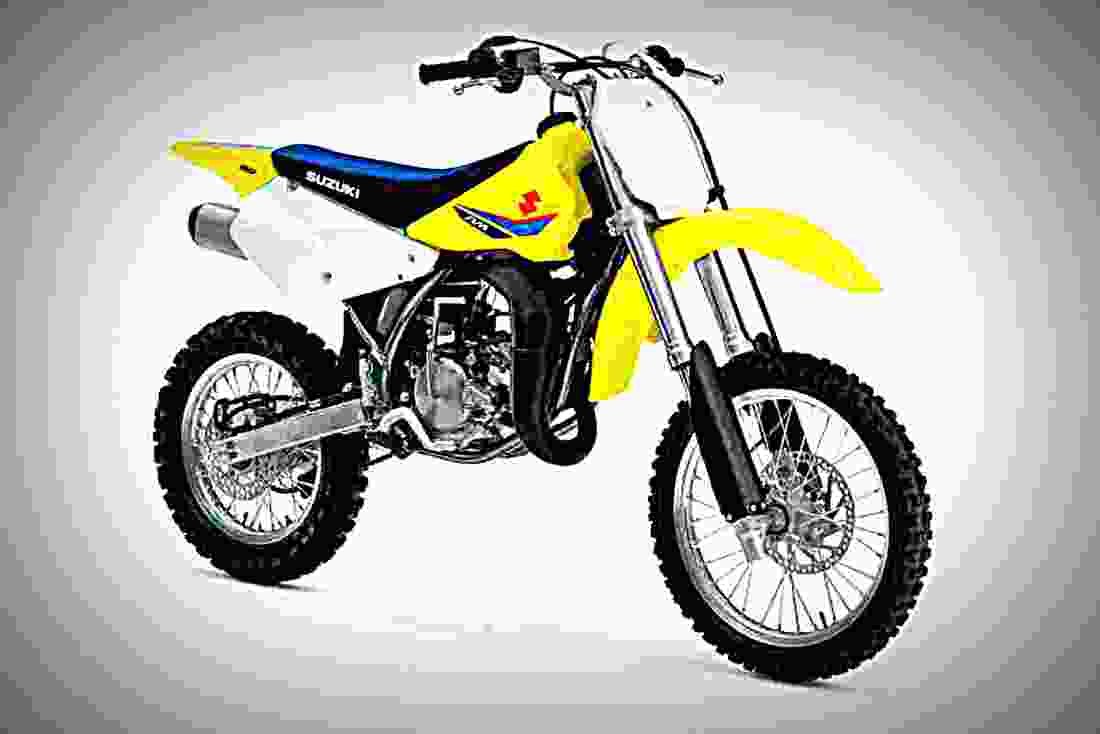Suzuki RM85 2019 3 motorbike A4 Photo Print