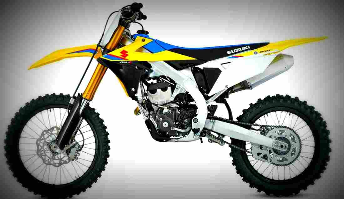 Suzuki RM85 2019 4 motorbike A4 Photo Print