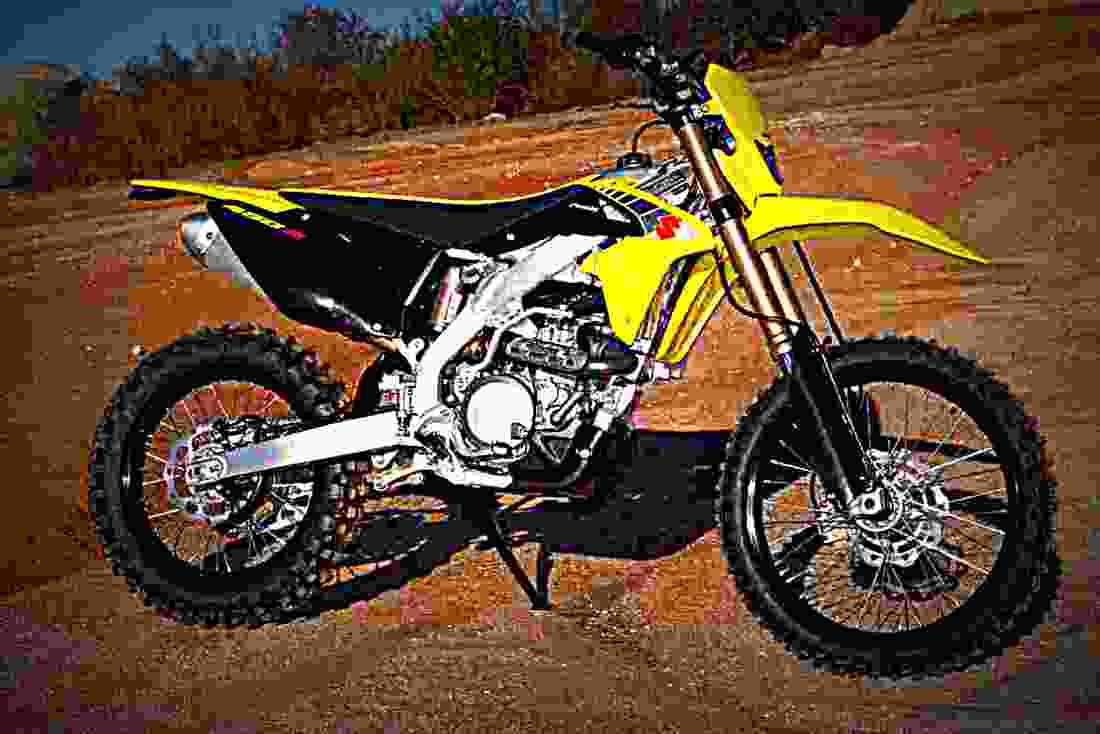 Suzuki RMX450Z 2017 3 motorbike A4 Photo Print