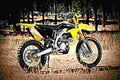 Suzuki RMX450Z 2018 4 motorbike A4 Photo Print
