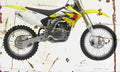 Suzuki RMZ250 2003 Aged Vintage A4 Photo Print