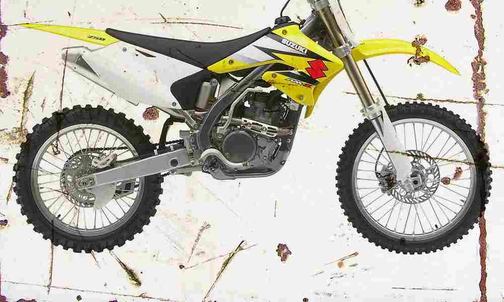Suzuki RMZ250 2003 Aged Vintage A4 Photo Print