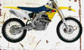 Suzuki RMZ450 2008 Aged Vintage A4 Photo Print