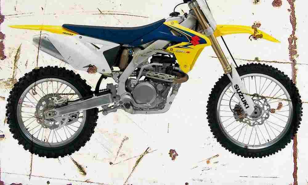 Suzuki RMZ450 2008 Aged Vintage A4 Photo Print