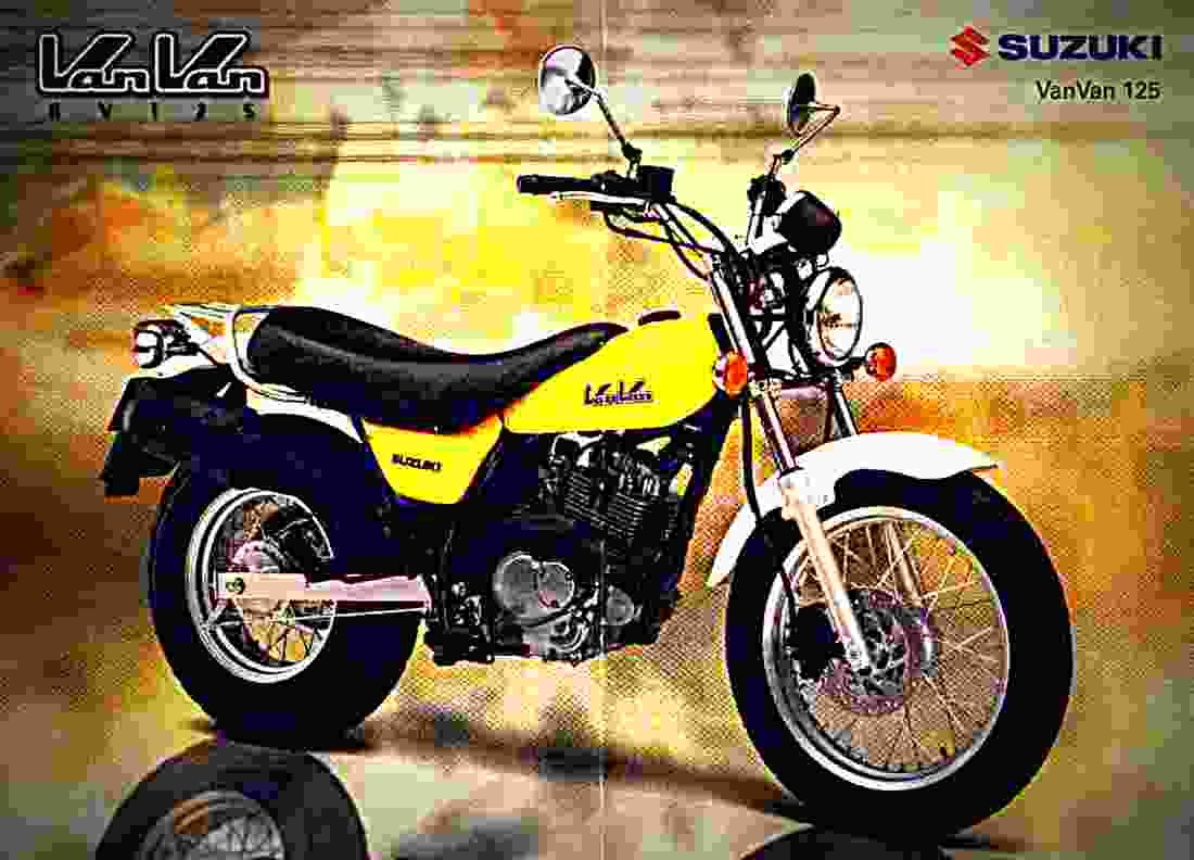 Suzuki RV 125 1980 1 motorbike A4 Photo Print