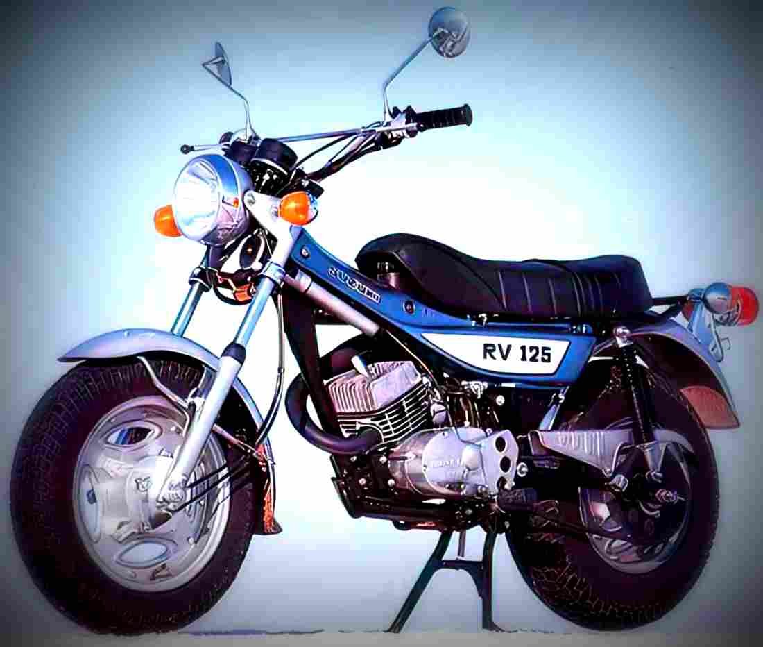 Suzuki RV 125 (VanVan 125) 2003 6 motorbike A4 Photo Print