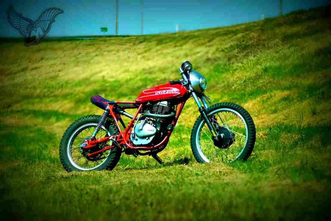 Suzuki SP 370 1979 2 motorbike A4 Photo Print
