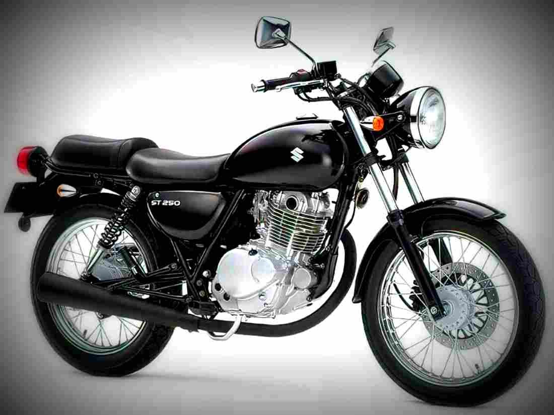 Suzuki ST 250 ST 250 3 motorbike A4 Photo Print